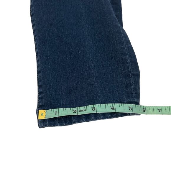Kut From The Kloth Blue Scarlett Straight Leg Zipper Jeans, Size 4 - Picture 11 of 16